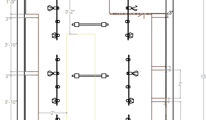 10x15 Cloth shop interior design, counter design, rack design, rack working diagram, cash counter design, shop interior online, za construction, shop interior design