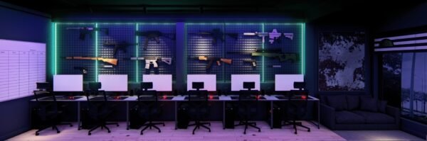 12x30 Gaming Room Interior Design Ideas by Shop Interior Design - SHOP ...