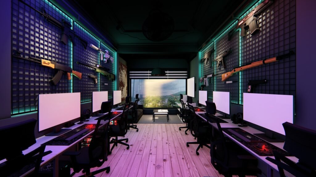 12x30 Gaming Room Interior Design Ideas by Shop Interior Design - SHOP ...