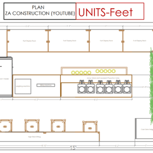 Juice shop plan, juice shop interior design ideas, juice corner shop design, juice shop design, juice shop, juice shop business, ice cream shop design ideas, juice bar design, ice cream parlour design,