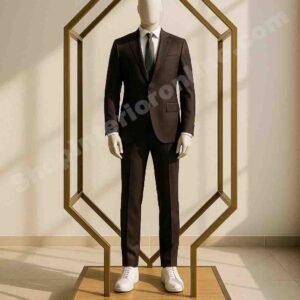 gold hexa mannequin display stand