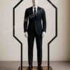 Black Arrow Mannequin Display Stand Matte Black Frame with Engineered Wood Base